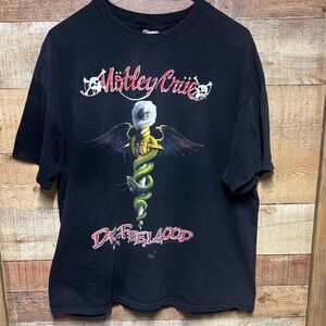 Motley Crue Dr Feel Good 2003 Concert Tshirt vintage